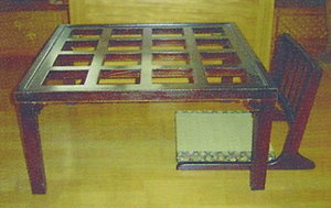 折疊和室方格桌